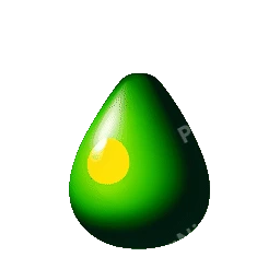 Avocado Half Animated Sticker