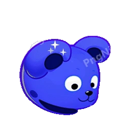 Begging Puppy Eyes Face Animated Sticker