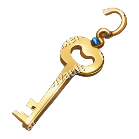 Bronze Key Shape