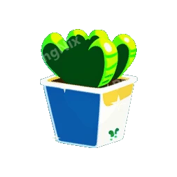 Cactus In Pot Animated Sticker