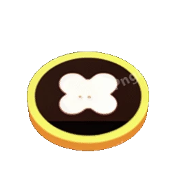 Cookie With Chocolate Chips Animated Sticker