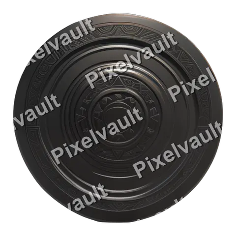 Ebony Wolf Scroll