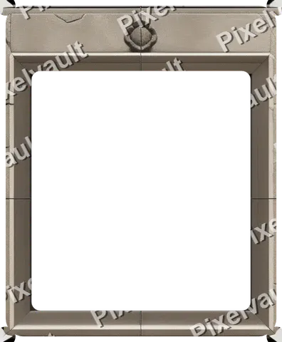 Fantasy UI Window Panel 488×592