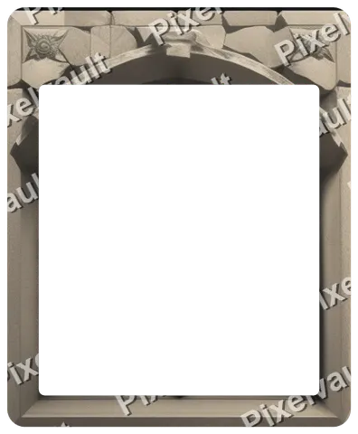 Fantasy UI Window Panel 488×592