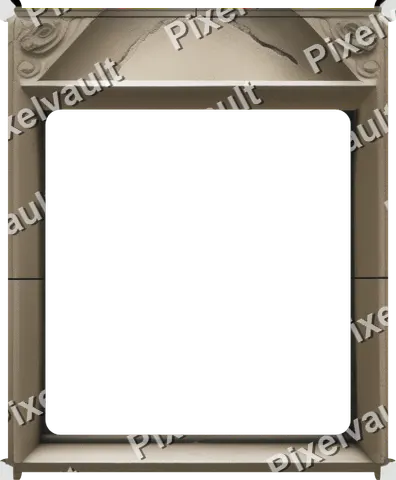 Fantasy UI Window Panel 488×592