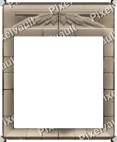 Fantasy UI Window Panel 488×592