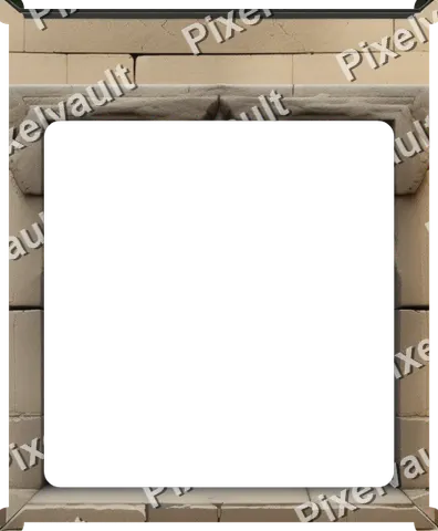 Fantasy UI Window Panel 488×592