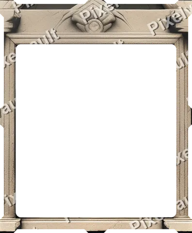 Fantasy UI Window Panel 488×592