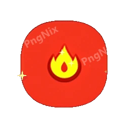 Fire Flame Animated Sticker