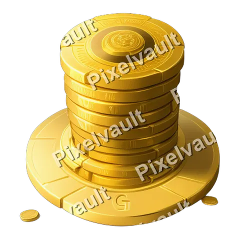 Gold Coin Stack