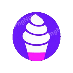Ice Cream Cone Animated Sticker