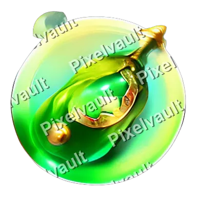 Jade Dragon Mana Vial