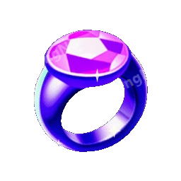 Magic Ring With Gem Animated Sticker
