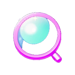 Magnifying Glass Animated Sticker