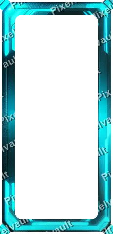 Ornate Dark Metal Frame 248×512