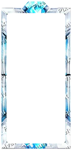 Ornate Dark Metal Frame 248×512