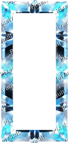 Ornate Dark Metal Frame 248×512