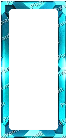 Ornate Dark Metal Frame 248×512