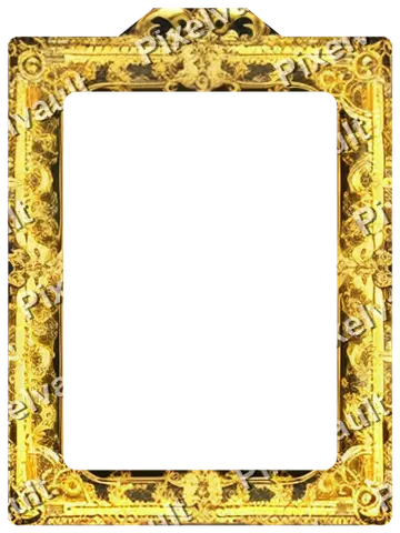 Ornate Dark Metal Frame 384×512