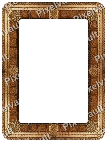 Ornate Dark Metal Frame 384×512