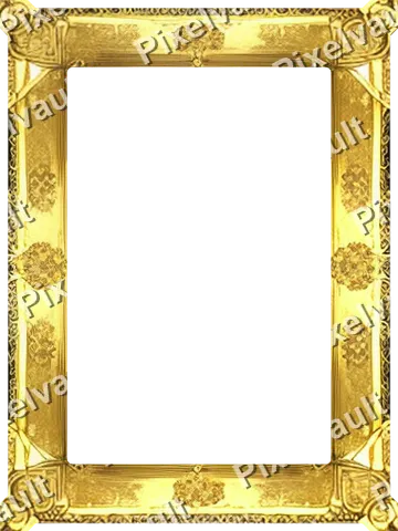 Ornate Dark Metal Frame 384×512