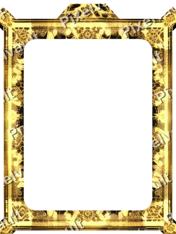 Ornate Dark Metal Frame 384×512