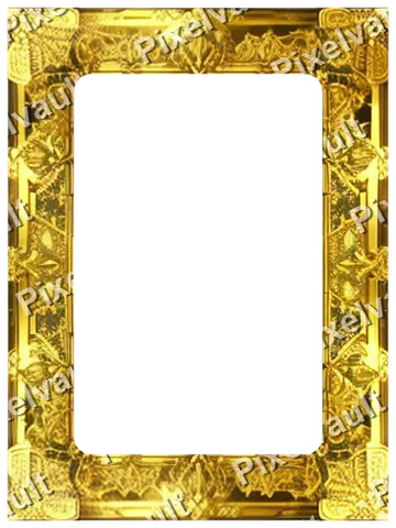 Ornate Dark Metal Frame 384×512