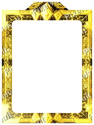 Ornate Dark Metal Frame 384×512