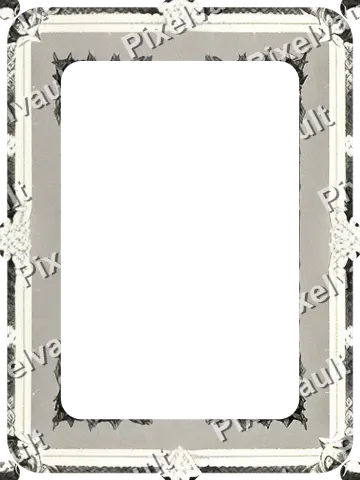 Ornate Dark Metal Frame 384×512