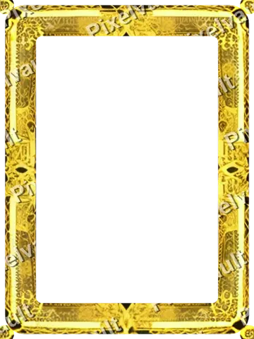 Ornate Dark Metal Frame 384×512