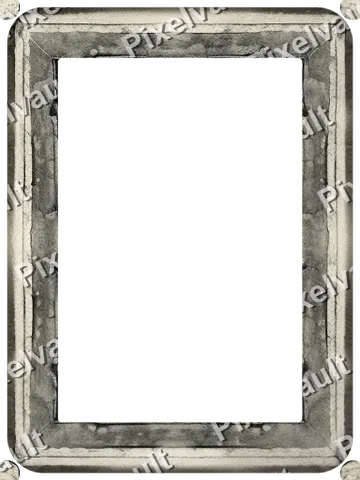 Ornate Dark Metal Frame 384×512