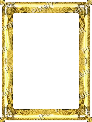 Ornate Dark Metal Frame 384×512