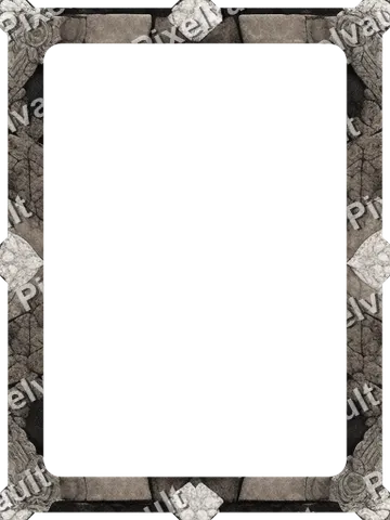 Ornate Dark Metal Frame 384×512