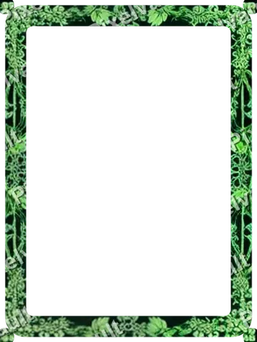 Ornate Dark Metal Frame 384×512