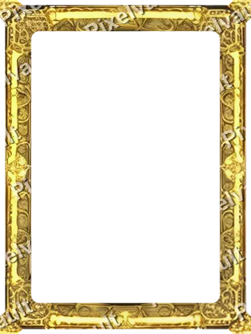 Ornate Dark Metal Frame 384×512