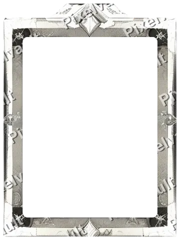 Ornate Dark Metal Frame 384×512