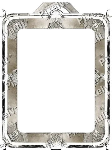 Ornate Dark Metal Frame 384×512