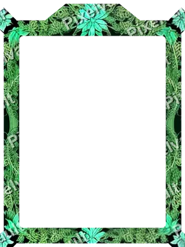 Ornate Dark Metal Frame 384×512