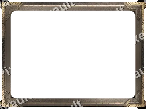 Ornate Dark Metal Frame 512×384