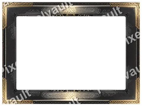 Ornate Dark Metal Frame 512×384