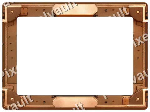 Ornate Dark Metal Frame 512×384