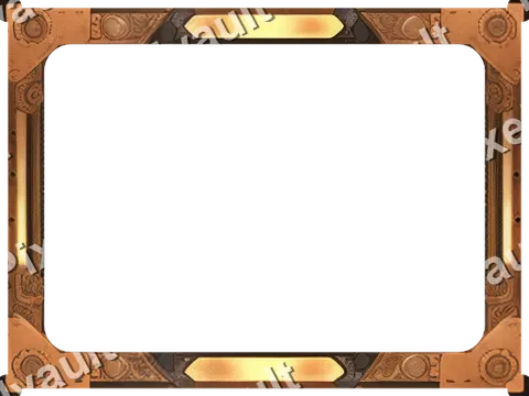 Ornate Dark Metal Frame 512×384