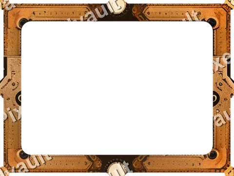 Ornate Dark Metal Frame 512×384