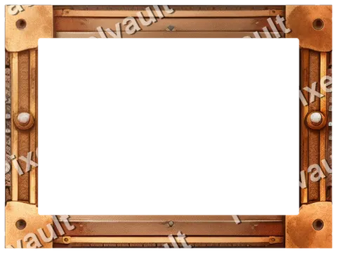 Ornate Dark Metal Frame 512×384