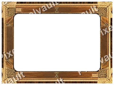 Ornate Dark Metal Frame 512×384