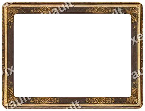 Ornate Dark Metal Frame 512×392