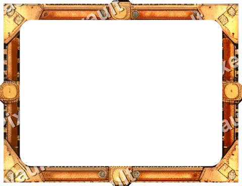 Ornate Dark Metal Frame 512×392