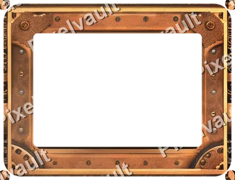 Ornate Dark Metal Frame 512×392