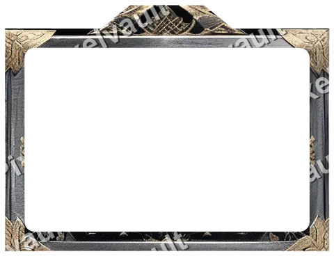 Ornate Dark Metal Frame 512×392