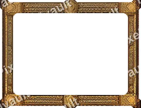 Ornate Dark Metal Frame 512×392